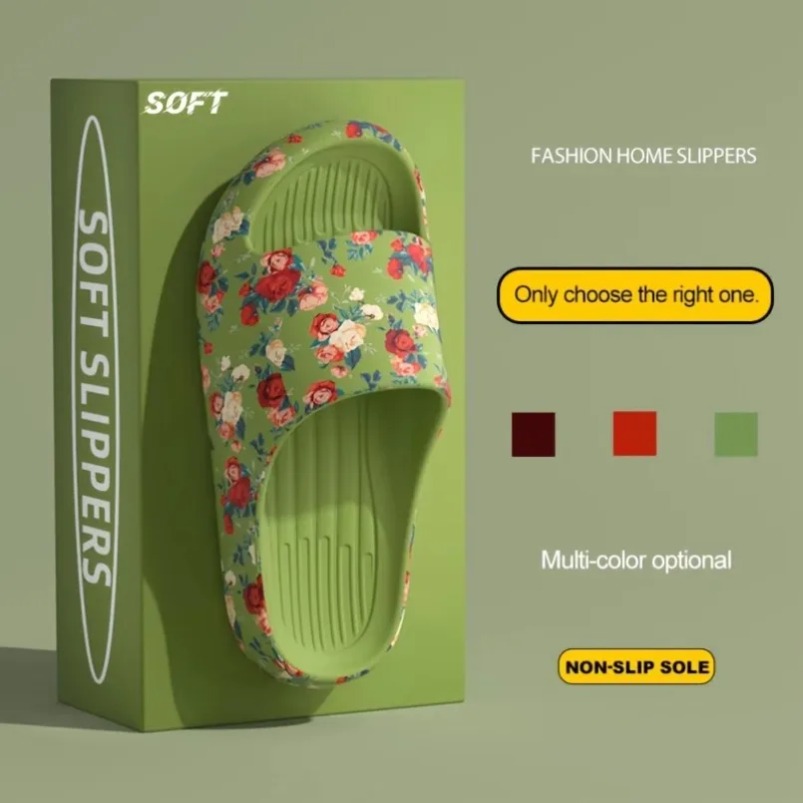 House Cloud Slippers Men Flora - Men'S Shoes Cloud ulasan dan harga