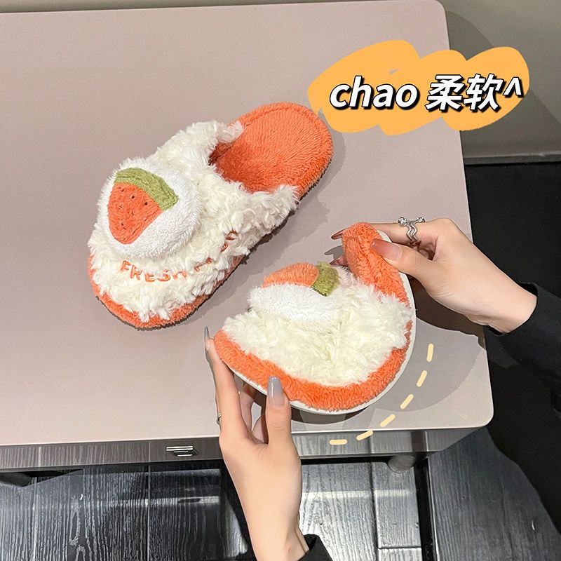 Women fluffy Cotton Slippers W - Men'S Shoes Cloud ulasan dan harga