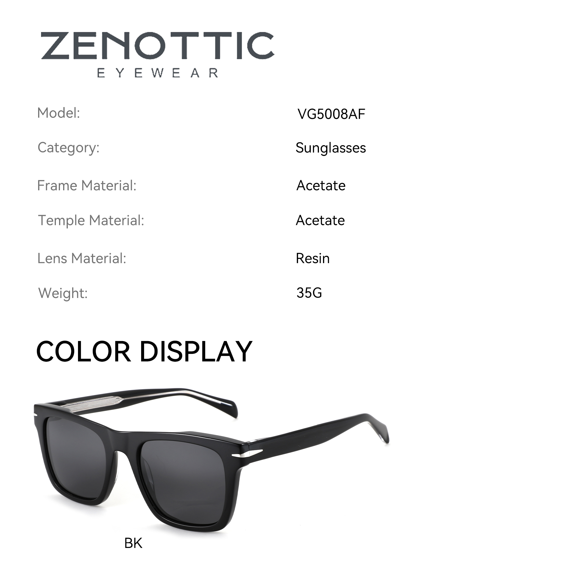 ZENOTTIC M Size Square Polariz - Men Shoes Zegna ulasan dan harga