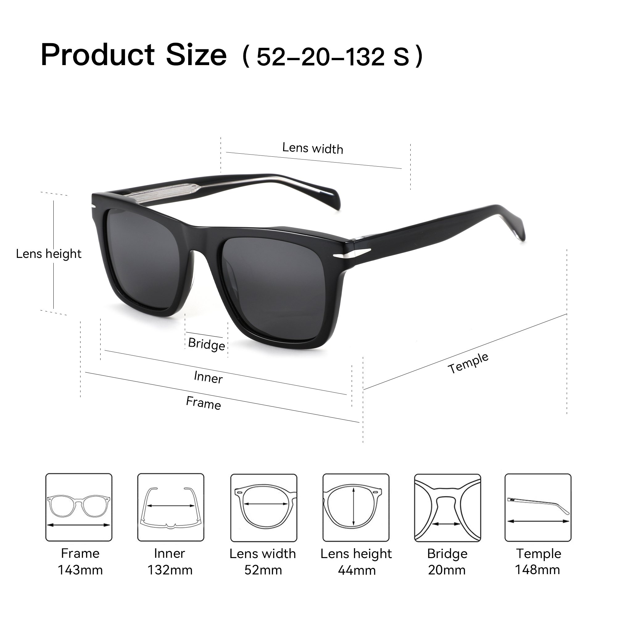 ZENOTTIC M Size Square Polariz - Men Shoes Zegna ulasan dan harga