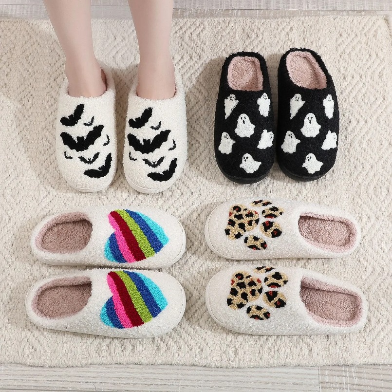 Shark Winter Warm Slipper Wome - Men Shoes Marks ulasan dan harga