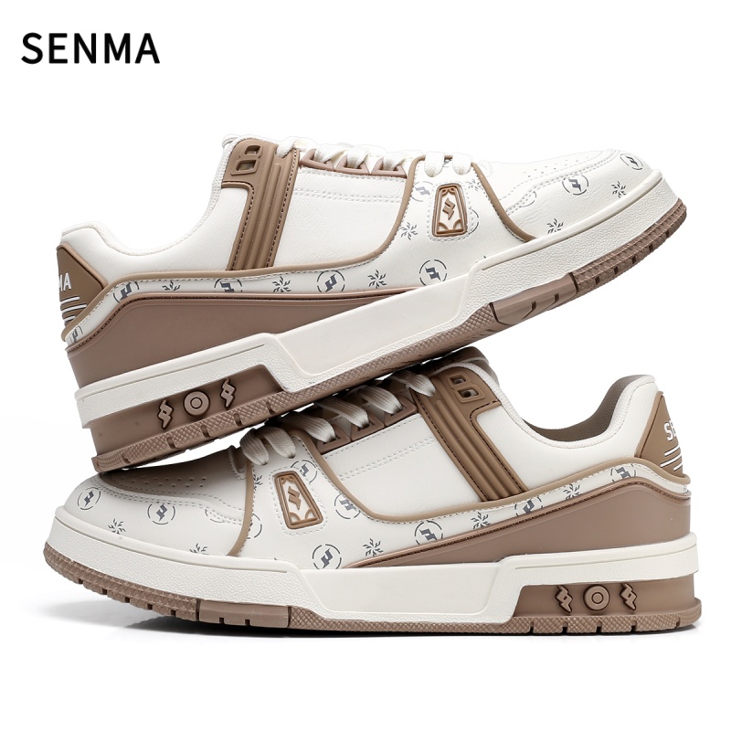 SENMA Men's Women's Sneakers P - Men'S Shoes Black And White ulasan dan harga