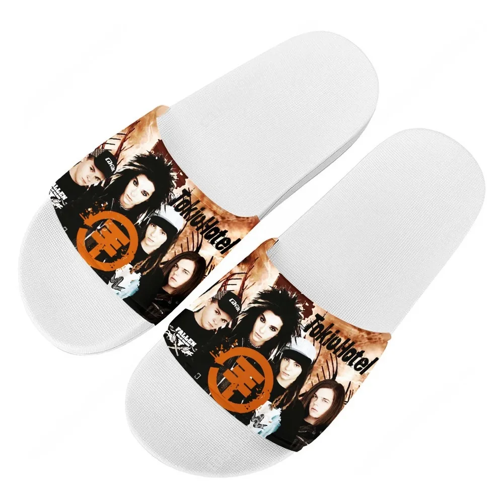 Tokio Hotel Rock Band Slippers - Men'S Shoes For Suits ulasan dan harga
