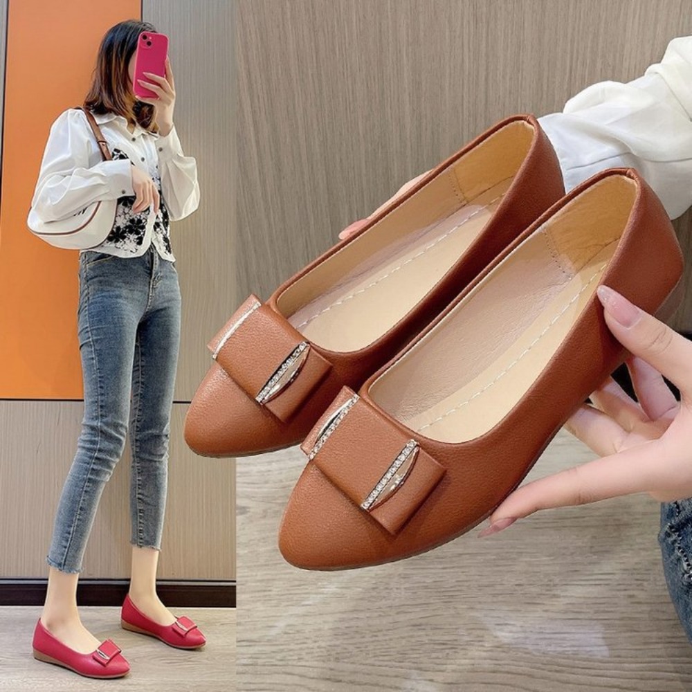 Women Trend Casual Lightweight - Dress Shoe Pointed ulasan dan harga