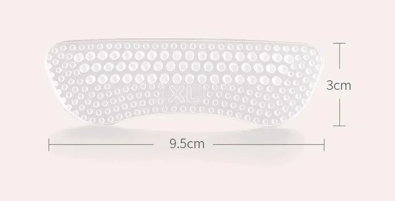 Upgrade Silicone Heel Stickers - Men'S Shoes Grip ulasan dan harga