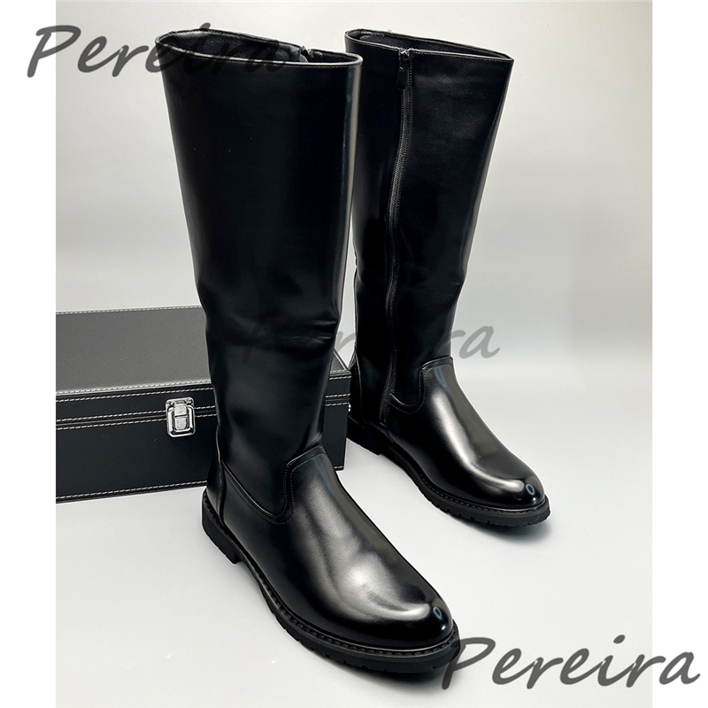 Autumn Winter Warm Men's Knee  - Men'S Shoes Zipper ulasan dan harga