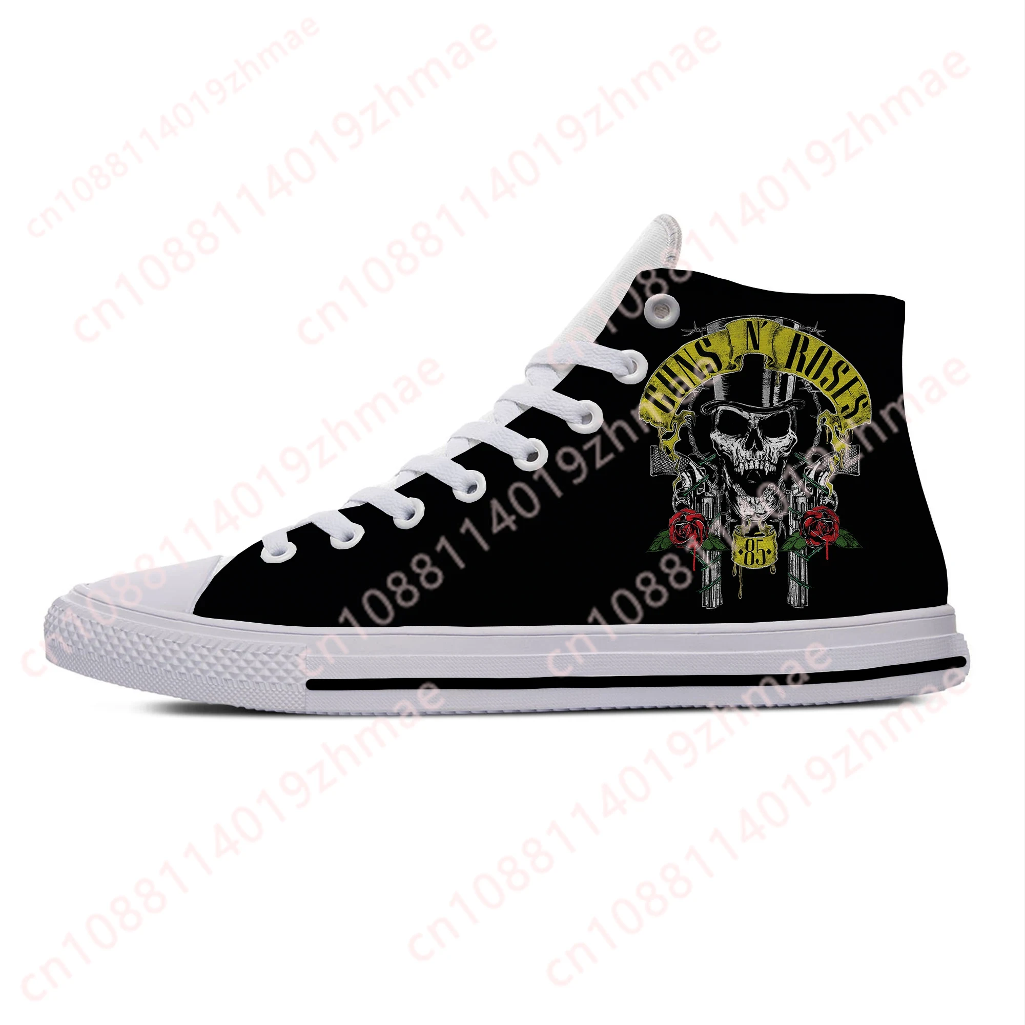 Hot 3D Guns N Rose Heavy Metal - Men Shoes Marks ulasan dan harga
