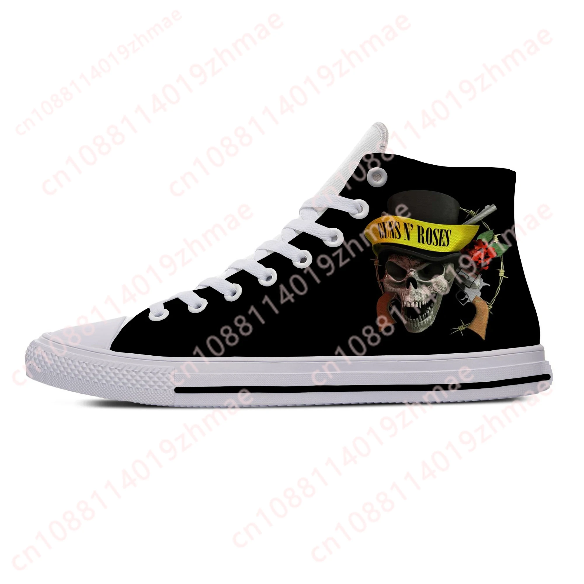 Hot 3D Guns N Rose Heavy Metal - Men Shoes Marks ulasan dan harga