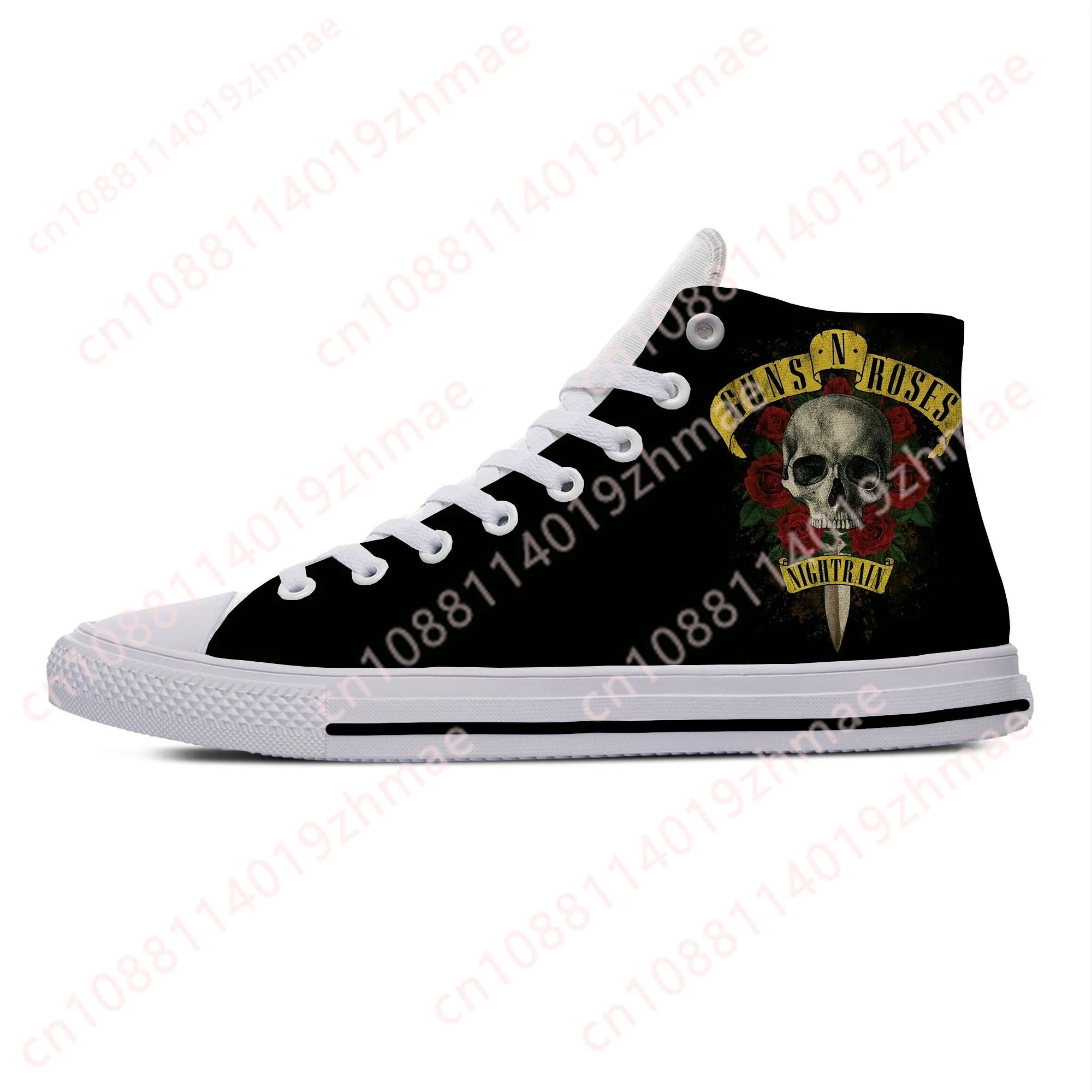 Hot 3D Guns N Rose Heavy Metal - Men Shoes Marks ulasan dan harga