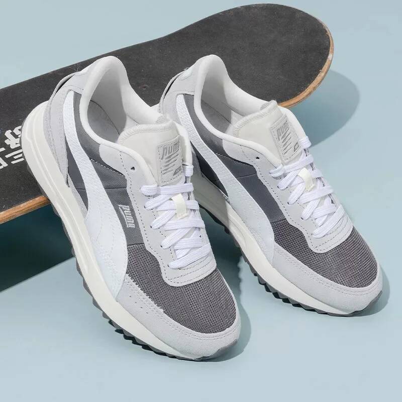 PUMA Men White Black Low Top S - Men Shoes Puma ulasan dan harga
