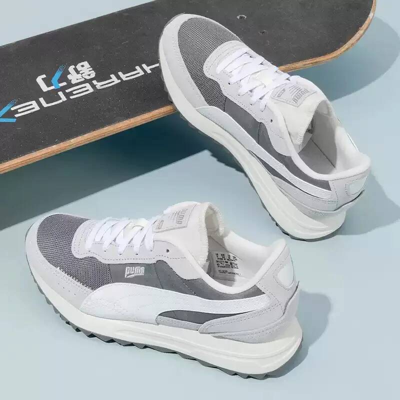 PUMA Men White Black Low Top S - Men Shoes Puma ulasan dan harga