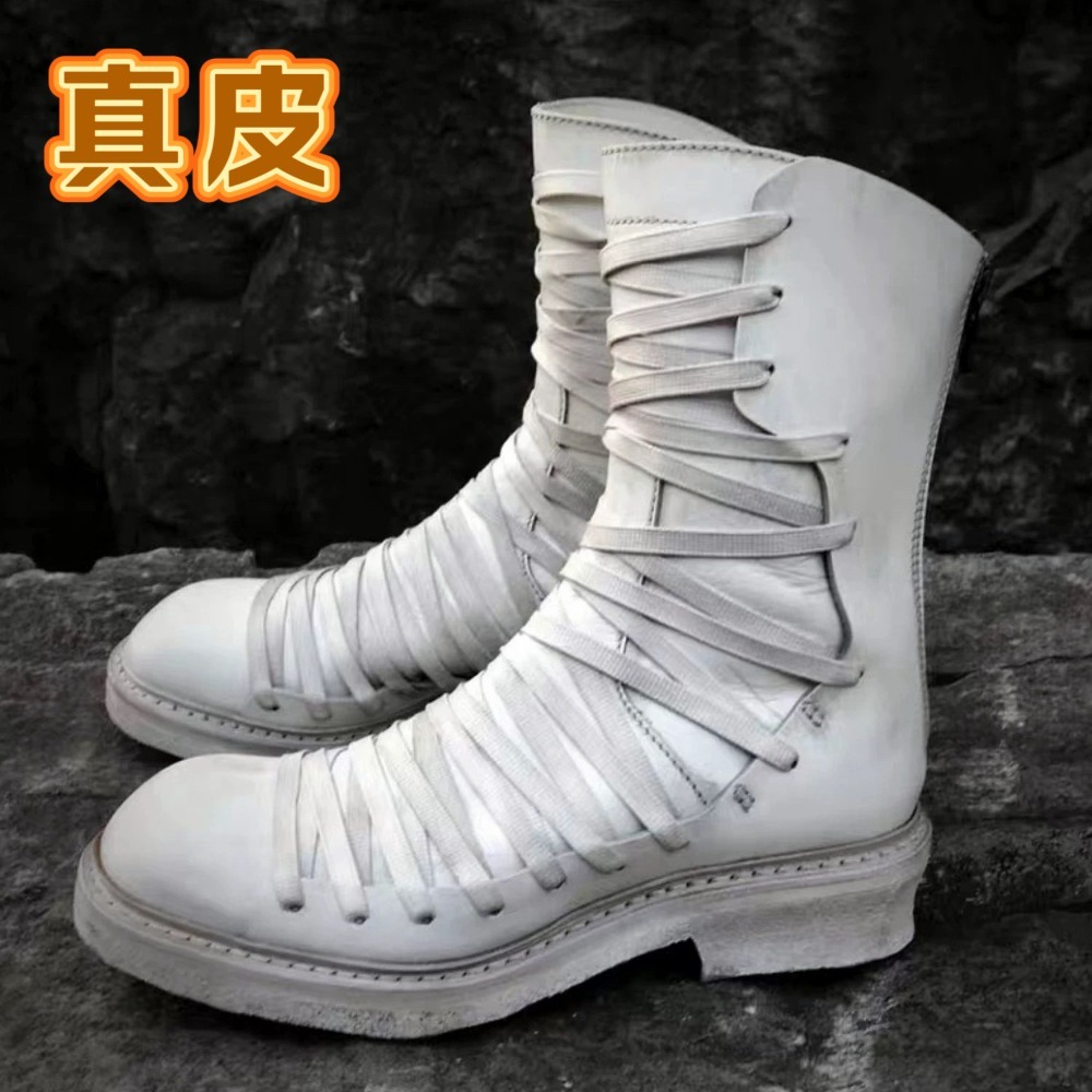 Multiple Cross Tied White Walk - Men'S Shoes Zipper ulasan dan harga