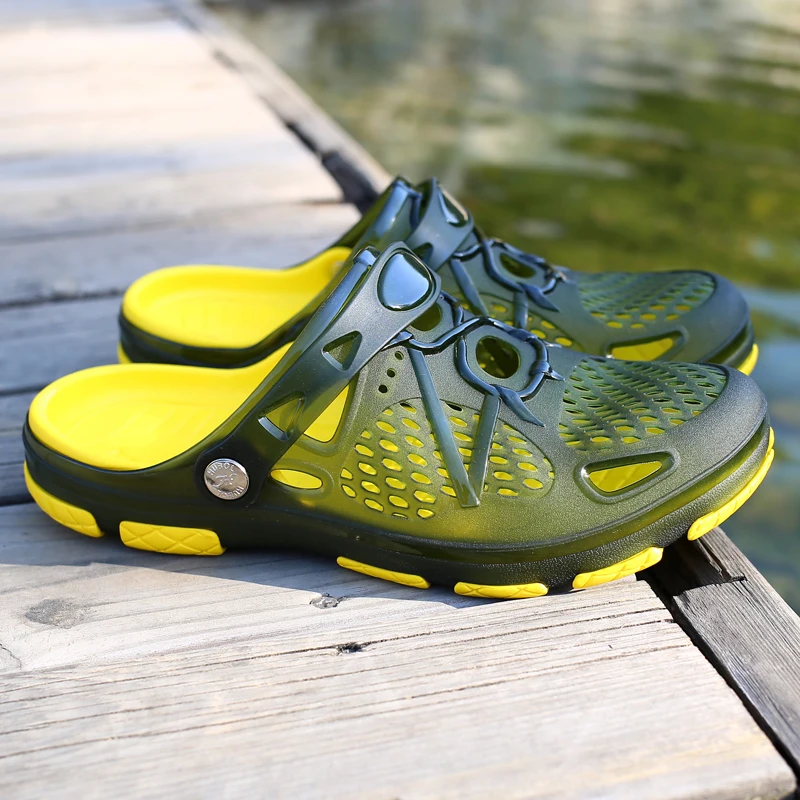 Men Casual Sandals Fashion Sli - Men'S Shoes Cloud ulasan dan harga