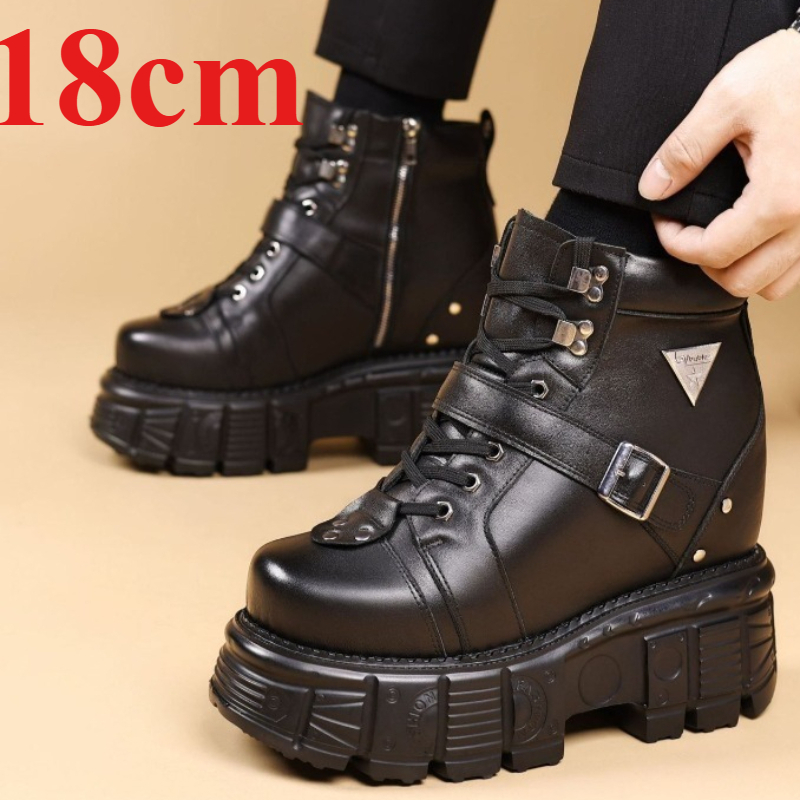 Genuine Leather Motorcycle Boo - Men'S Shoes Timberland ulasan dan harga