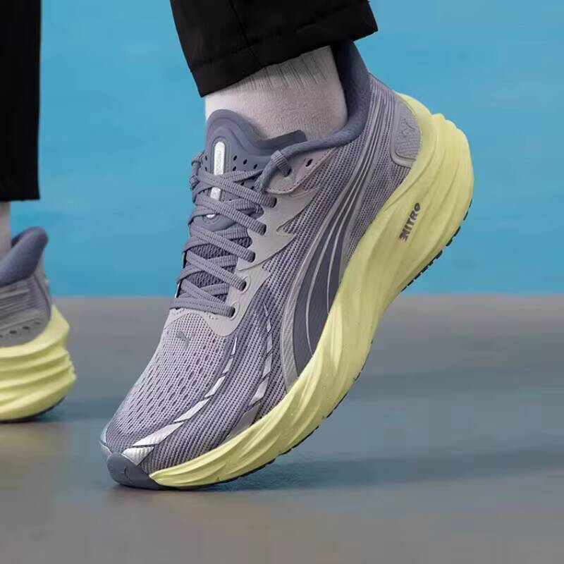 Men Puma 311140-19 Purple Lime - Men Shoes Puma ulasan dan harga