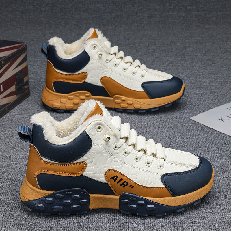 Men Platform Warm Cotton Shoes - Men'S Shoes For Running ulasan dan harga