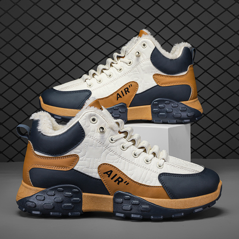 Men Platform Warm Cotton Shoes - Men'S Shoes For Running ulasan dan harga