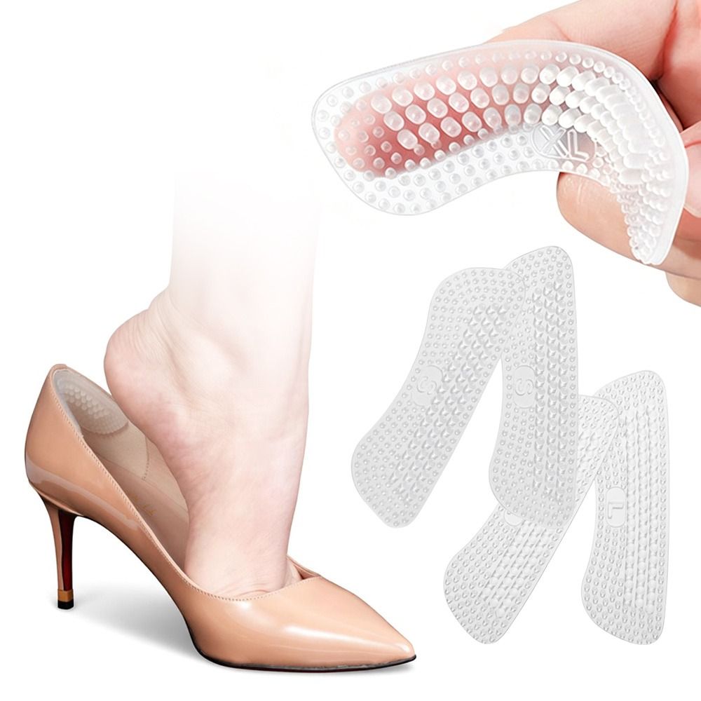 2Pcs Durable Silicone Heel Sti - Men'S Shoes Grip ulasan dan harga