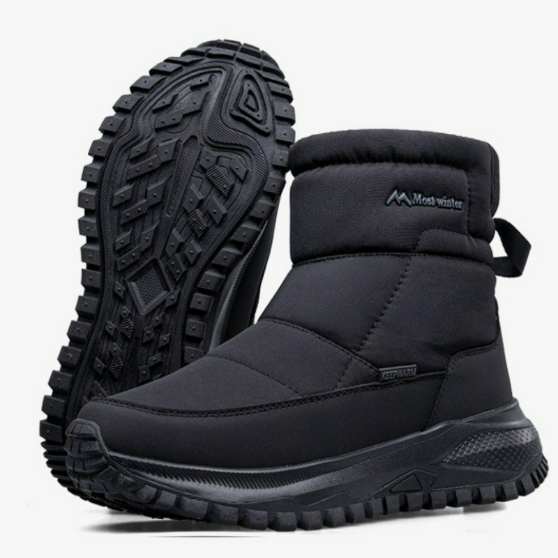 Men's Boots Warm Snow Boots Wa - Men'S Shoes Zipper ulasan dan harga