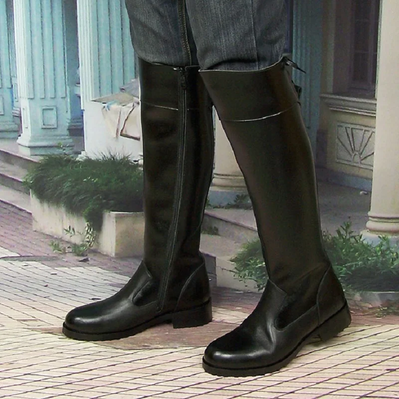 Fashion Men's Genuine Leather  - Men'S Shoes Zipper ulasan dan harga