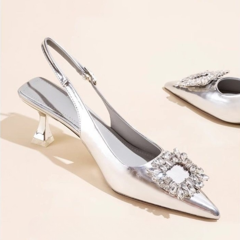 Summer Women Sandals New Women - Dress Shoe Pointed ulasan dan harga