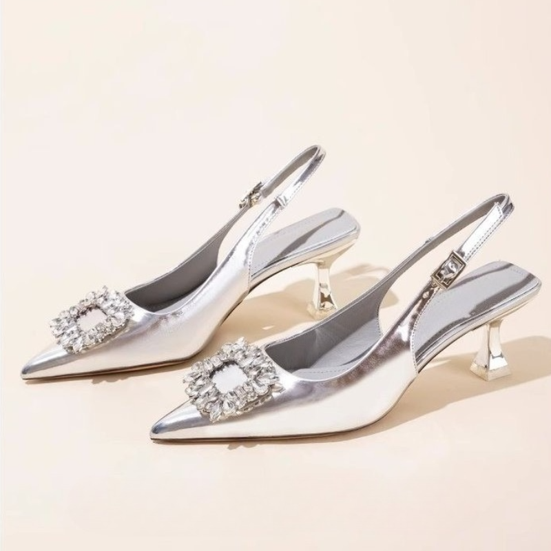 Summer Women Sandals New Women - Dress Shoe Pointed ulasan dan harga
