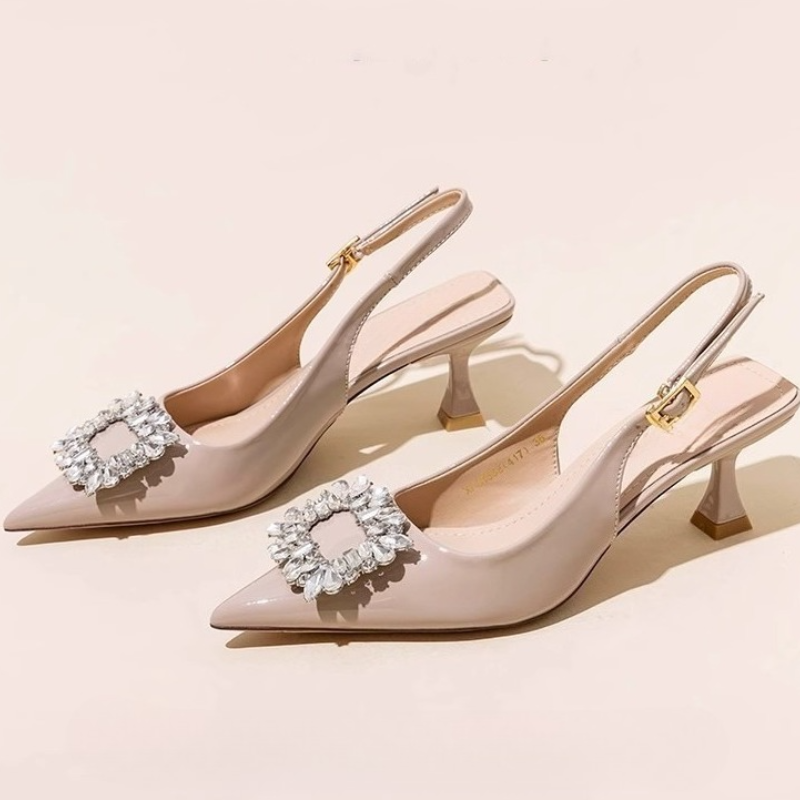 Summer Women Sandals New Women - Dress Shoe Pointed ulasan dan harga
