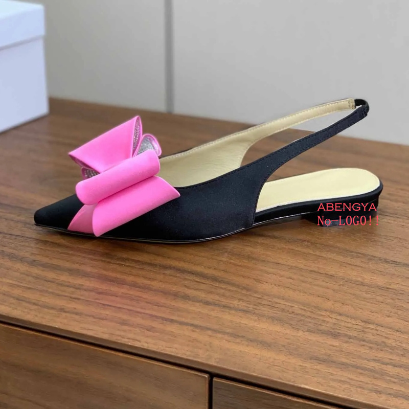 Designer Sexy Silk Pink Low He - Dress Shoe Pointed ulasan dan harga