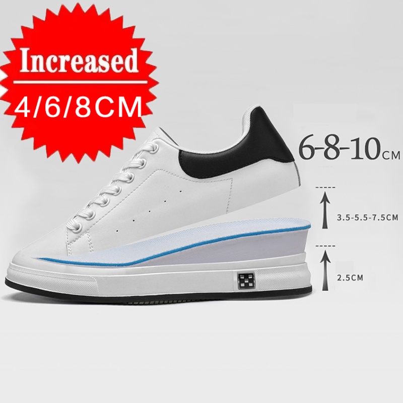 New Luxury Men's Elevator Shoe - Men'S Shoes Black And White ulasan dan harga