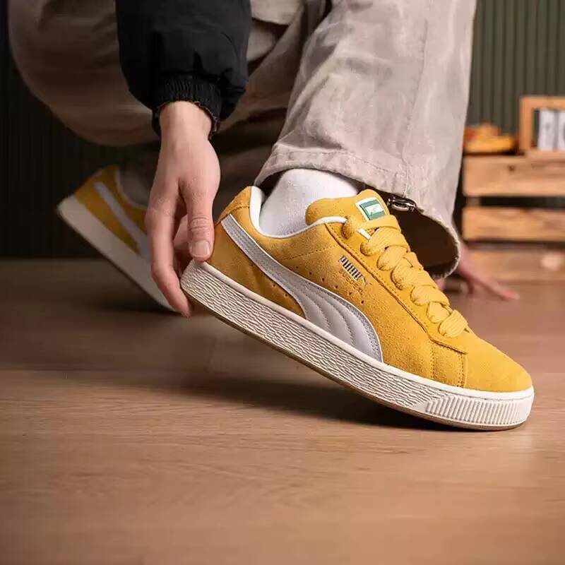 PUMA 399251-47 Men White Yello - Men'S Shoes Puma Sneakers ulasan dan harga