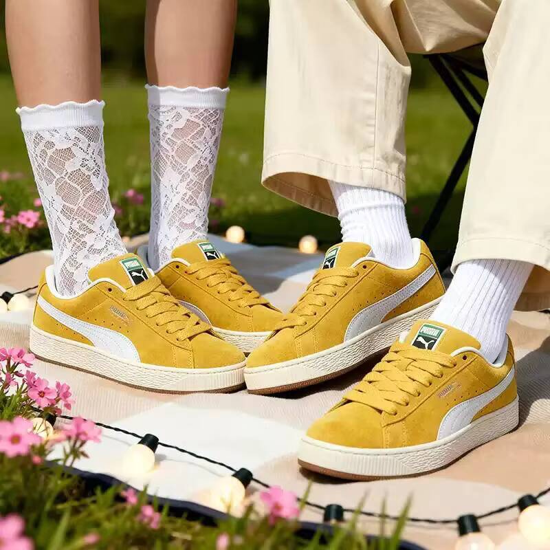 PUMA 399251-47 Men White Yello - Men'S Shoes Puma Sneakers ulasan dan harga