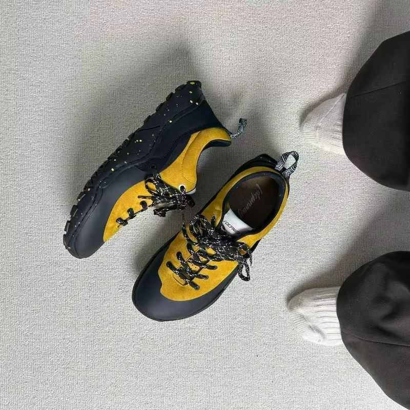 Professional Weight Lifting Tr - Men Shoes Yellow ulasan dan harga