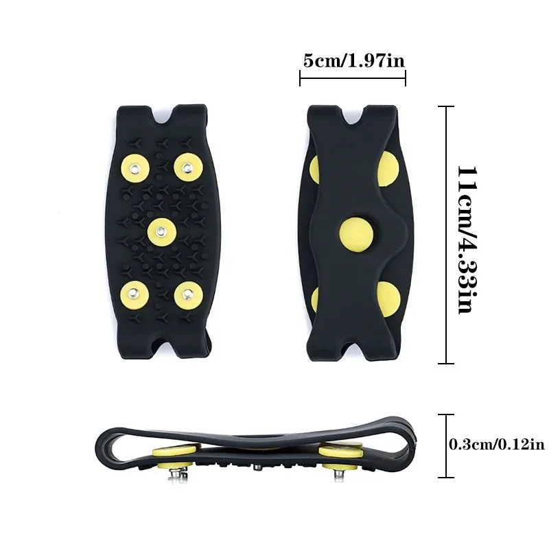 5/1 Pair 5 Stud Anti Slip Ice  - Men'S Shoes Grip ulasan dan harga