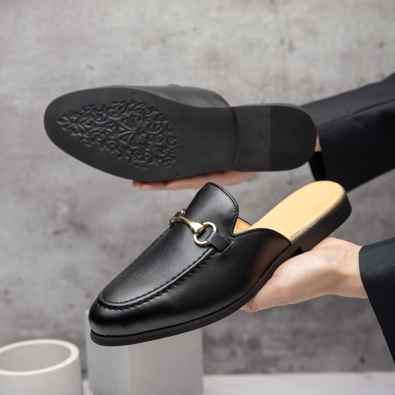 Fashion New Designer Men's Pat - Men'S Shoes Black And White ulasan dan harga