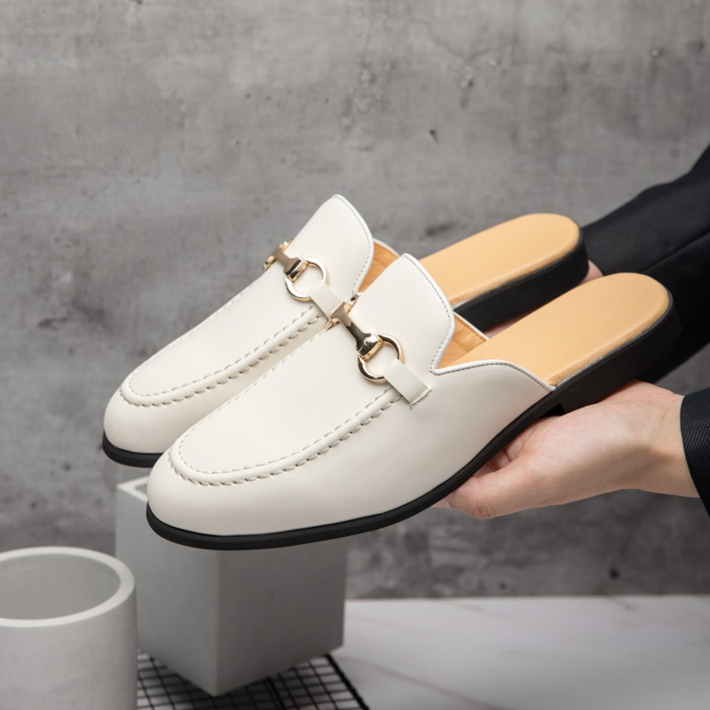 Fashion New Designer Men's Pat - Men'S Shoes Black And White ulasan dan harga