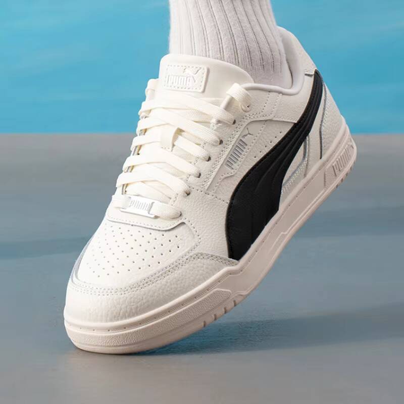 Off White Black Puma Leather S - Men'S Shoes Puma Sneakers ulasan dan harga