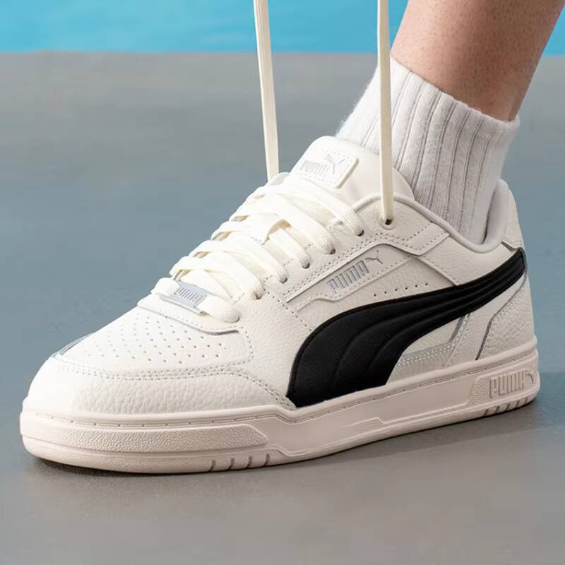 Off White Black Puma Leather S - Men'S Shoes Puma Sneakers ulasan dan harga
