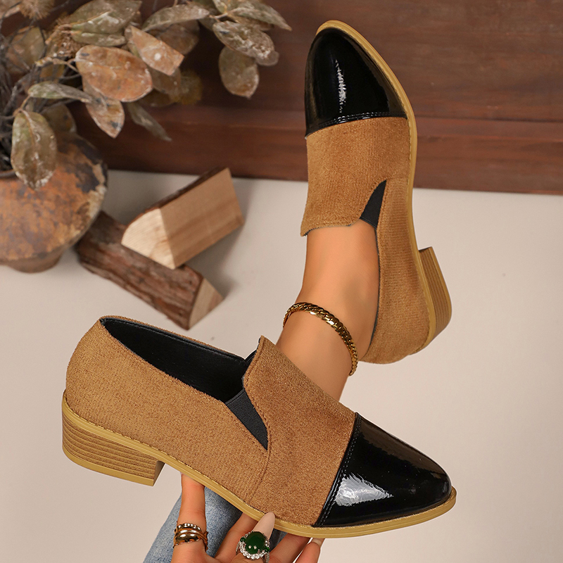 Leopard Printed Women's Low He - Dress Shoe Pointed ulasan dan harga