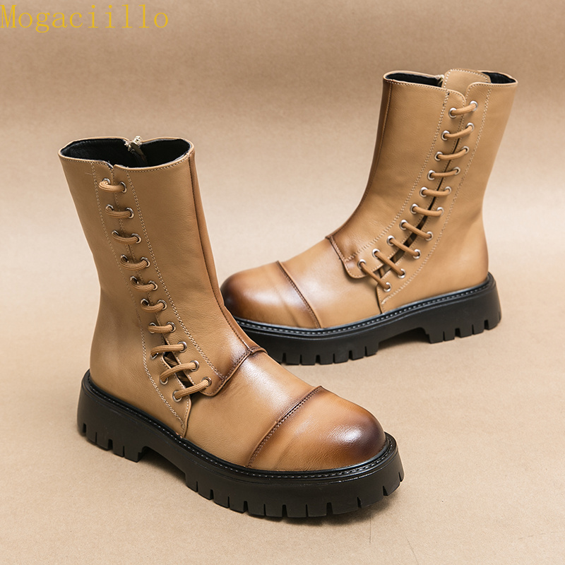 Trendy Brand Men's Workwear Le - Men'S Shoes Zipper ulasan dan harga