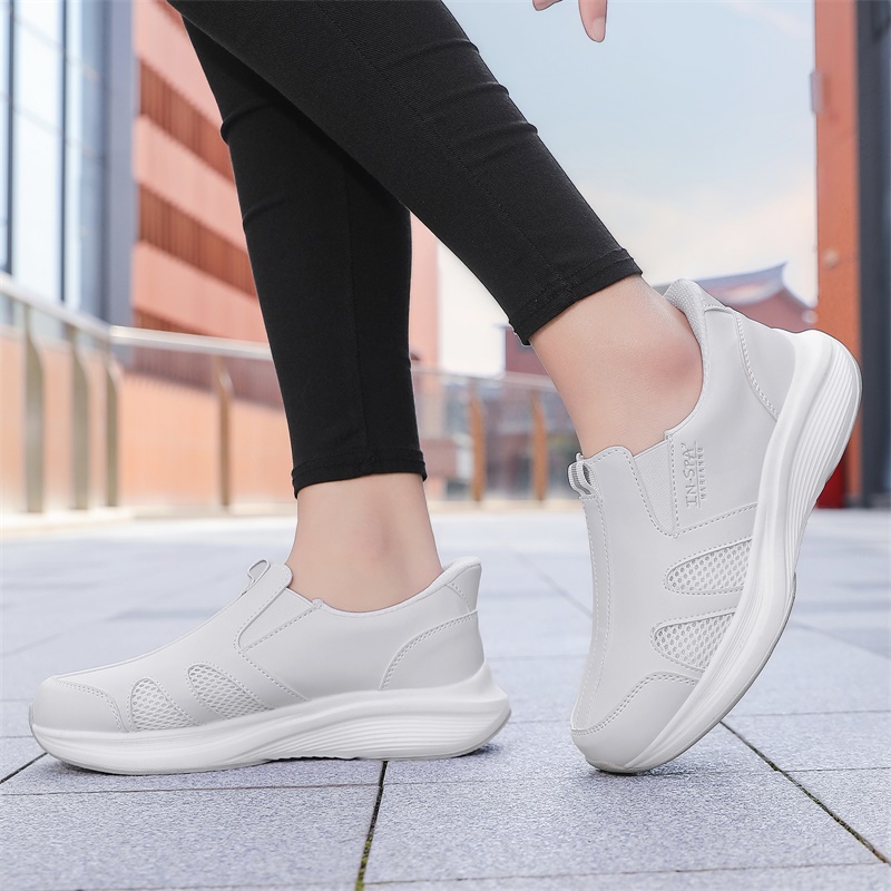 Women Men Nurse Work Shoes Bre - Men'S Shoes Black And White ulasan dan harga