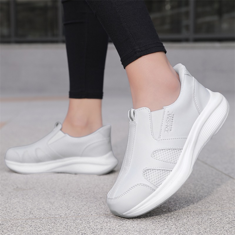 Women Men Nurse Work Shoes Bre - Men'S Shoes Black And White ulasan dan harga