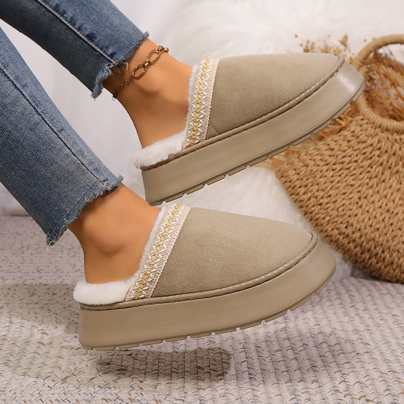 Home Slipper Women Winter Warm - Men'S Shoes Grip ulasan dan harga