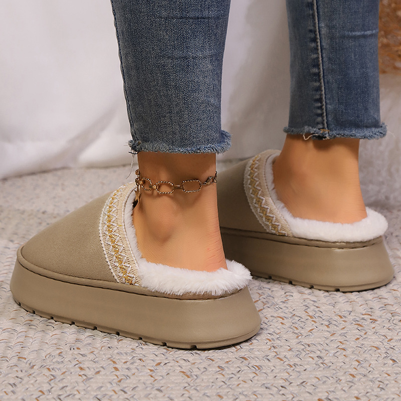Home Slipper Women Winter Warm - Men'S Shoes Grip ulasan dan harga