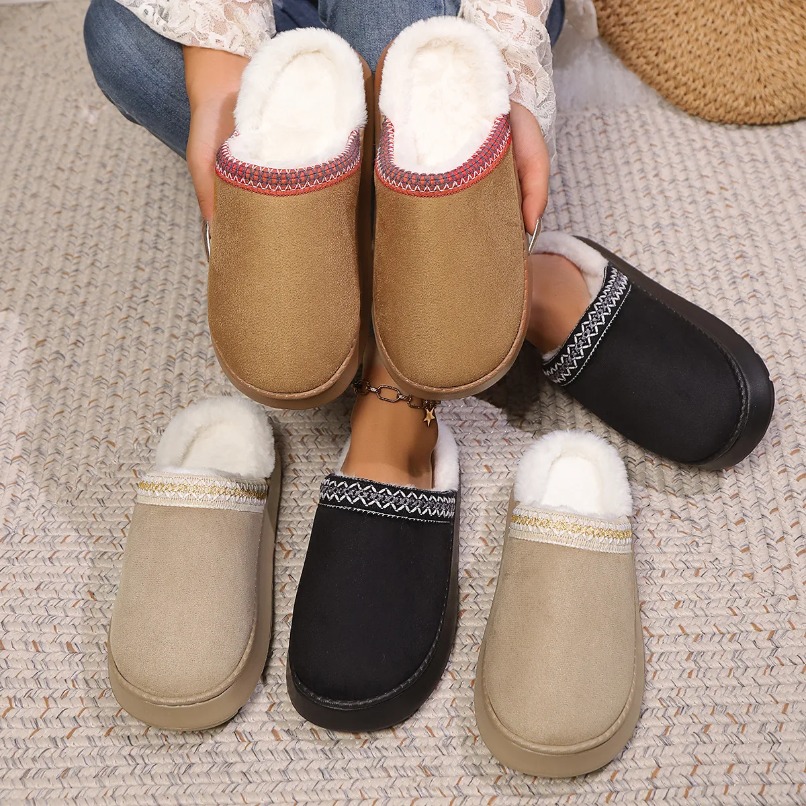 Home Slipper Women Winter Warm - Men'S Shoes Grip ulasan dan harga